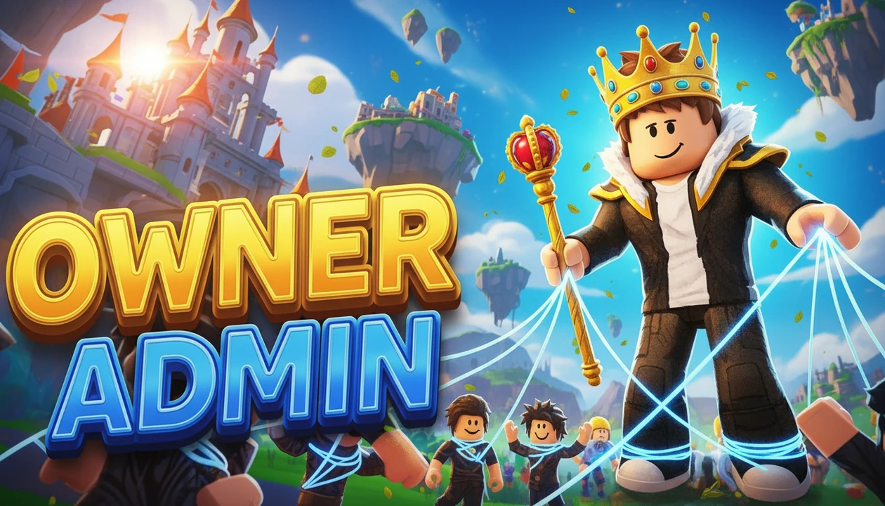 Roblox: First to Join is Owner Admin — Person Controls Players