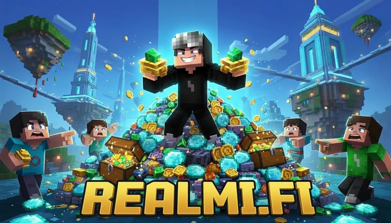 I became the richest player in this server - Realmi.fi Minecraft