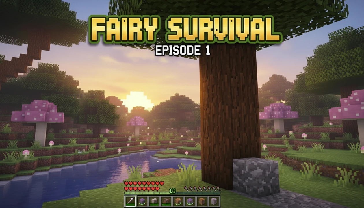 Episode One of a Survival Series as a Fairy — Minecraft Intro