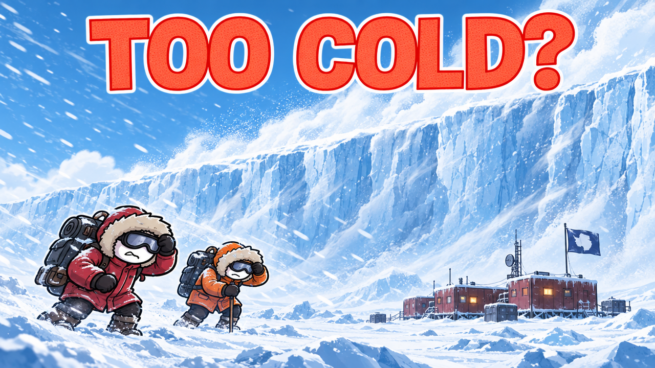 Too Cold Antarctica No Cities