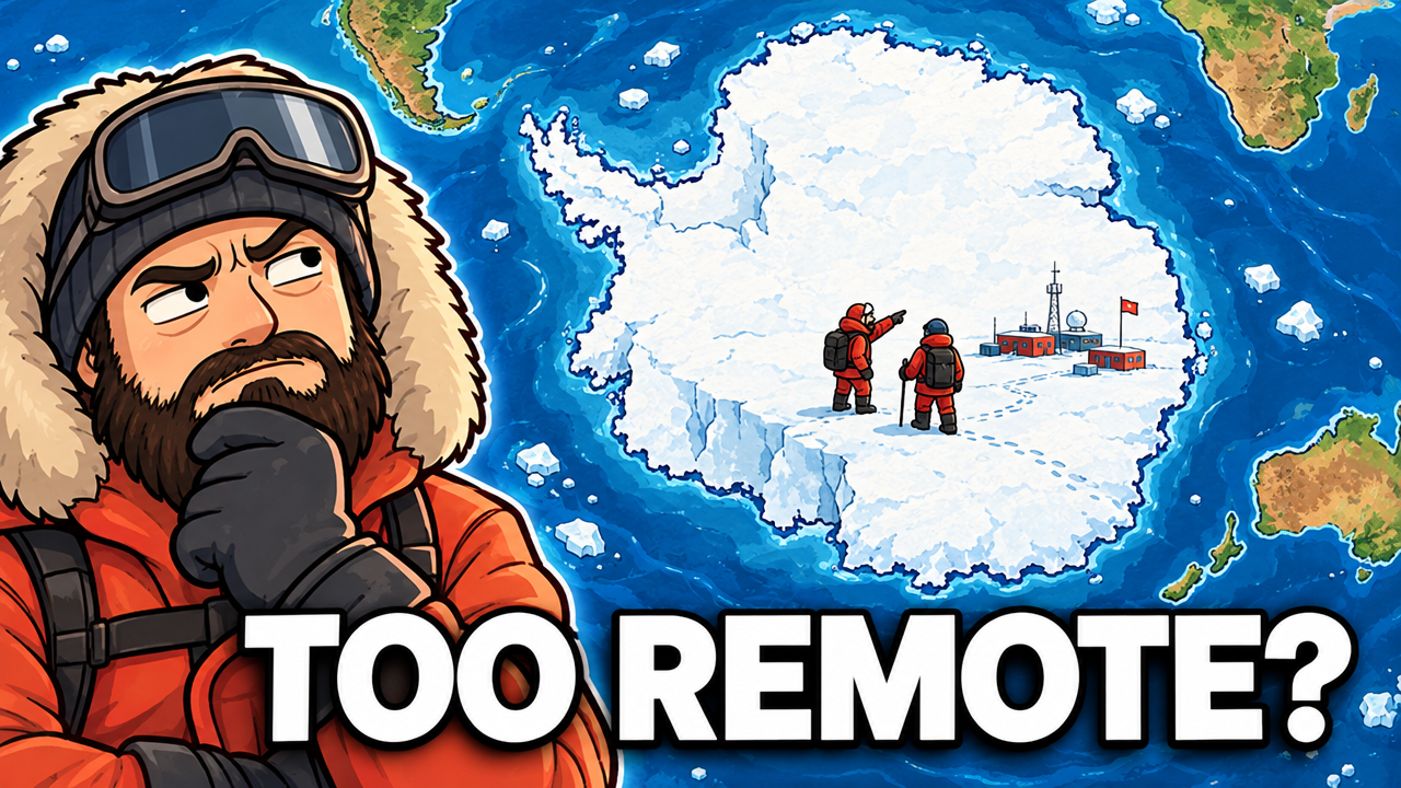 Too Cold Antarctica No Cities