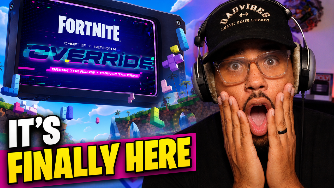 Finally Here Fortnite Season Trailer Art